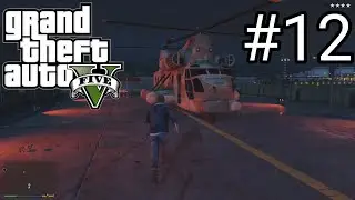 Молчаливое прохождение GTA 5  ▶ Топовый угон вертушки ▶ #12 без комментариев, нарко-клоуны GTA V