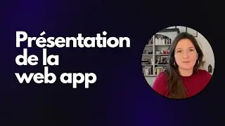 Presentation de la web app