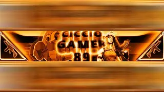 BANNER FOR CICCIOGAMER SPEEDART BY WOLFGOLD #6 + MESSAGGIO IMPORTANTE