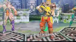 Quake Champions on Steam Deck using High Refresh Monitor