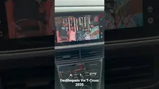 Desbloqueio de tela original do Vw T-Cross 2022