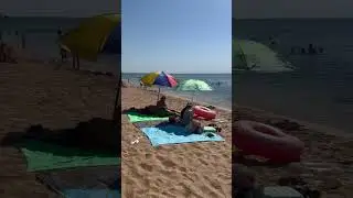 АНАПА СОЧИ❓❗️ТАКОЙ ПЛЯЖ ТОЛЬКО В КРЫМУ#крым #сочи #анапа #чистоеморе