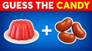 Guess the Snack & Candy by Emojis? 🍬🍭 Emoji Quiz Challenge 2025
