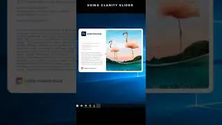 YouTube short - clarity slider