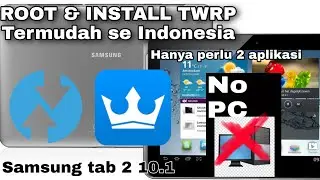 Tutorial ngeRoot dan pasang TWRP termudah