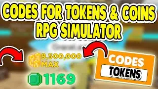 *SUMMER EVENT* OP GOLD AND TOKEN CODES IN RPG SIMULATOR ROBLOX