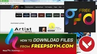 How to download files from FreePSDvn.com