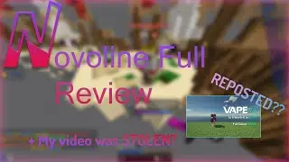 Why You Should Buy Novoline.lol | Longjump, Autoblock, NoSlow | + My Video Was STOLEN?!