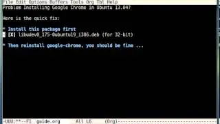 Problem Installing Google Chrome in Ubuntu 13.04 [Solved]