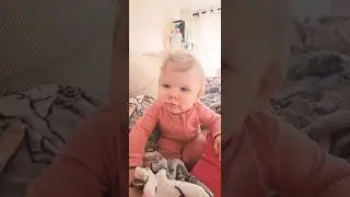 проснулась удыбнулась #малыш #baby #smile