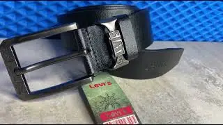 Ремень Levis кожаный