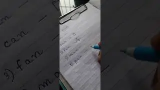 an - words for kids - Day 6