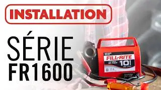 Fill-Rite Série FR1600 - Installation de la pompe de transfert de carburant