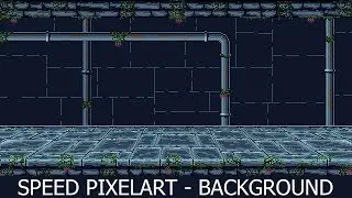 SpeedArt - Pixel Art Background - Sewers (for PhantasyRPG.com)