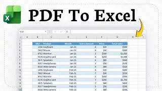 How to Write a VBA Macro That Imports PDF Tables into Excel via Word