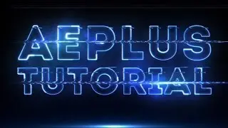 AEplus 016 - Laser Intro as in Star Wars Battlefront II trailer. After Effects Tutorial +project
