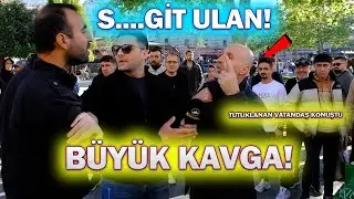 RÖPORTAJA SALDIRI ANLARI KAMERALARA YANSIDI