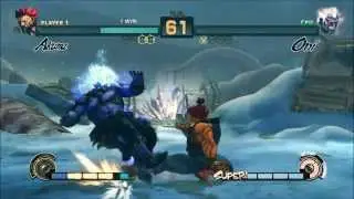 Ultra Street Fighter 4 Mod: Akuma vs Oni in the Anartic