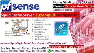 Pfsense 15 Lecture 03, Part 7 Light Squid
