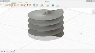 Построение шнека во Fusion 360/ Build a screw in Fusion 360