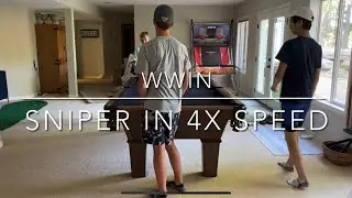 Sniper in 4X Speed