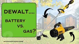 Dewalt 20v Electric Trimmer/Blower Combo Kit- Electric Vs Gas?