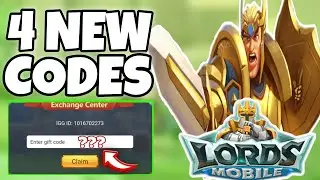 4 NEW LORDS MOBILE REDEEM CODES 2021 - LORDS MOBILE CODES 2021 - CODE LORDS MOBILE