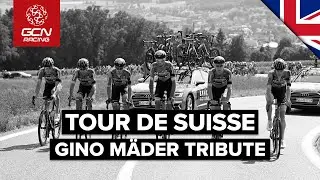 Cycling In Mourning After The Death Of Gino Mäder | Tour De Suisse 2023 Men - Stage 6