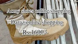 Army walking Army boot for men / army shoes / long shoes for men / Best long shoes online shopping