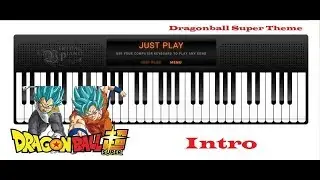 Virtual Piano - Dragonball Super Theme Intro