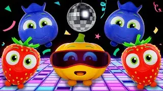 Funky Fruits Disco Dance Party | Baby Sensory Video and Fun Animarion