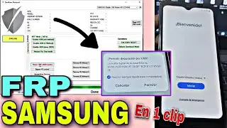 Frp SAMSUNG Modo Test En 1 Clip, Eliminar Cuenta Google En 1 Clip