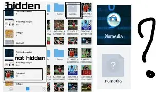 What is. Nomedia file?? 😲😳, How to Hide any folder/file from gallery/mxplayer/album?