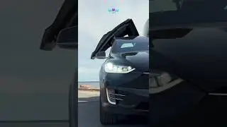 Подарочный сертификат на тест драйв Tesla Model X в СПб #питер #tesla