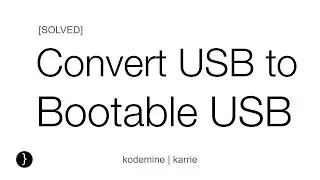 Bootable USB : Ubuntu installation, Windows Installation, Bootable pendrive