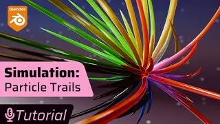 Dynamic Particle Explosion with Particle Trails & Physics | Blender Simulation Zones Tutorial