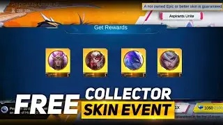 HOW TO GET COLLECTOR SKIN BY USING 10X DRAW FROM THE NEW ASPIRANTS UNITE EVENT