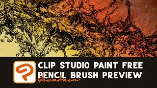 Clip Studio Paint ◆ CSP ◆ Free Pencil Brush Previews ►5