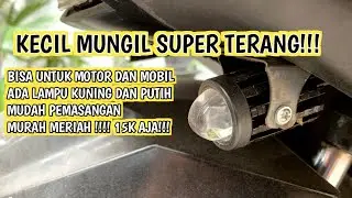 MURAH SUPER TERANG!!! LAMPU TAMBAHAN KENDARAAN D2 LASER