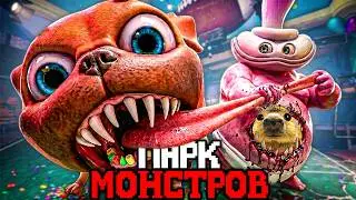 An amusement park with terrifying monsters 😱 - Dark Pals The 1st Floor Review