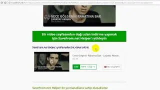 Youtubeden video indirme