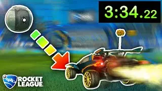 NO ONE can beat this Rocket League Speedrun.. (I thought)