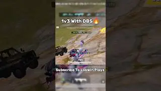 1v3 With DBS 🔥#bgmi #shorts #pubgmobile #viral #bgmishorts #pubgshorts #shortvideo #1v3
