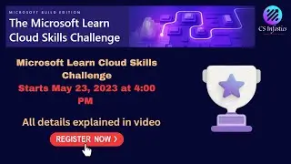 The Microsoft Learn Cloud Skills Challenge | Get Free Microsoft voucher | Starts May 23, 2023 🔥🔥
