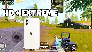 My Best Match On HD Graphics On iPhone 11 🥰 || iPhone 11 Pubg Test 😍