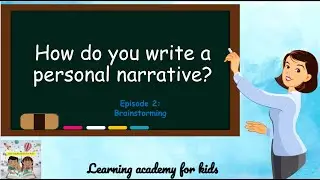 How do you write a personal narrative?