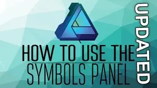 How to use the Symbols Panel In affinity Desiger