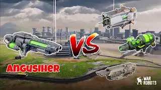 WR🔥Angusiher VS Deacy Bane Hammer Weapon Comparison |WAR ROBOTS|