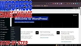 ✅  How To Change The Language In WordPress 🔴