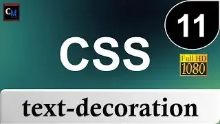 11 - Curso de CSS - text-decoration